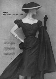 Kristine, April Vogue 1951. Źródło: [https://www.flickr.com/photos/53035820@N02/6006333329/]